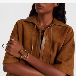 Gucci half horsebit cuff bracelet